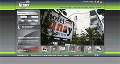 Desktop Screenshot of hotellunay.com